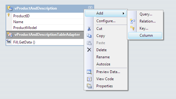 display barcodes in local reports add new column to datatabl