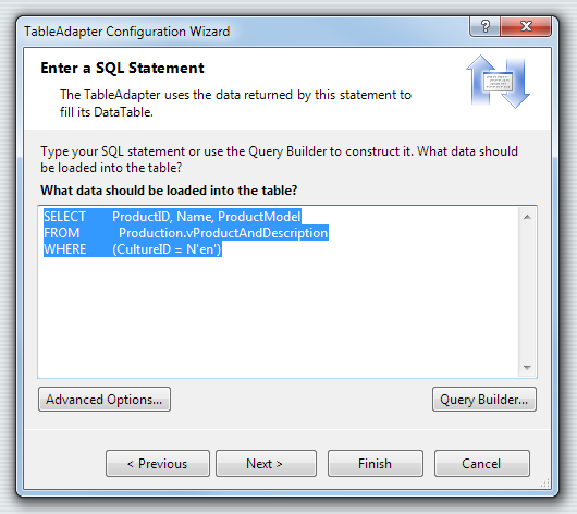 display barcodes in local reports tableadapter configuration